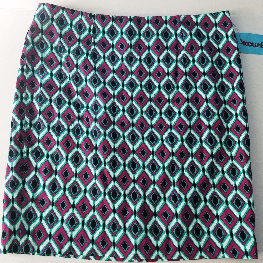 NWT Patterned WILLI SMITH pencil skirt